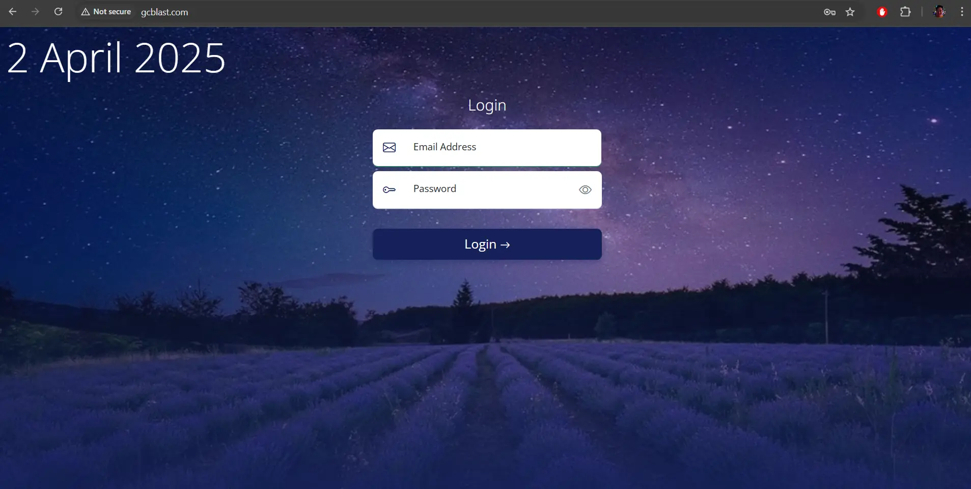 WhatsApp Campaign Login Step