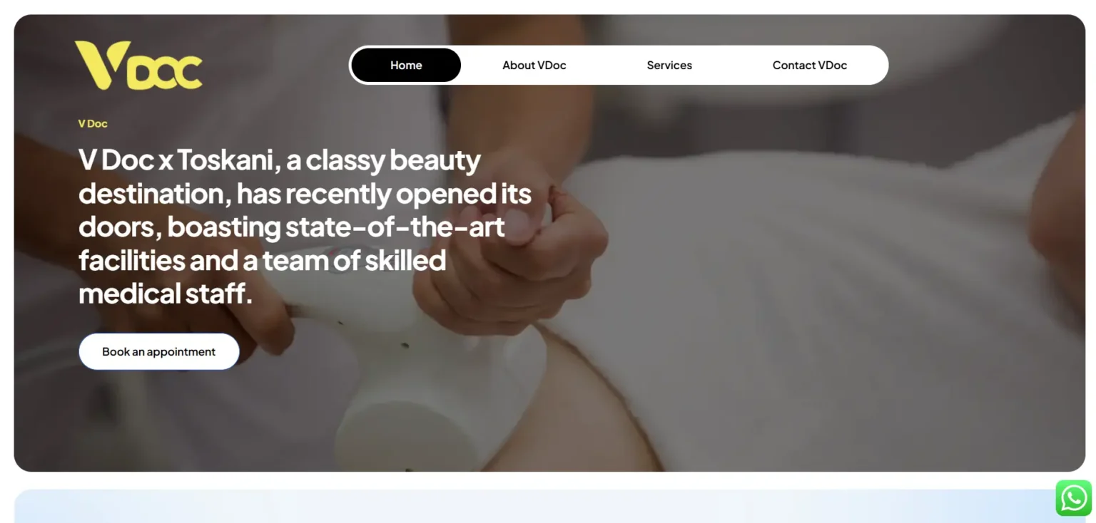 VDOC Toskani Website Design by GC Tech