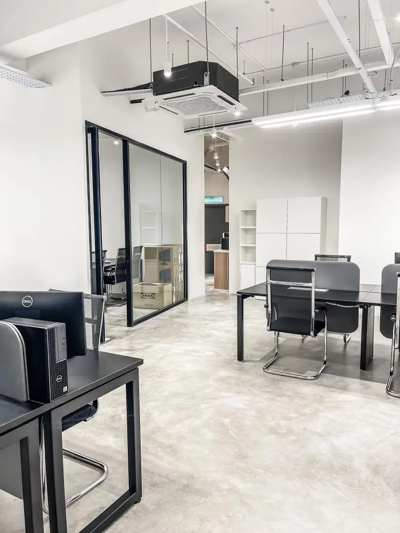 Alpha BPO Office IT Setup - Main View