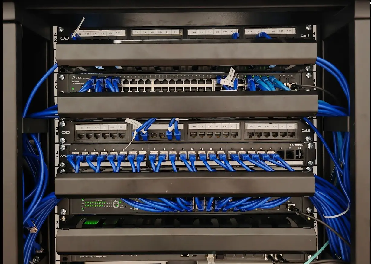 Rigel Technology Server Rack Installation