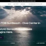 TDB SunBeach Dive Center | E-Commerce Website by GC Tech
